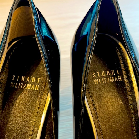Stuart Weitzman Black Patent Leather Heels - Picture 4 of 7